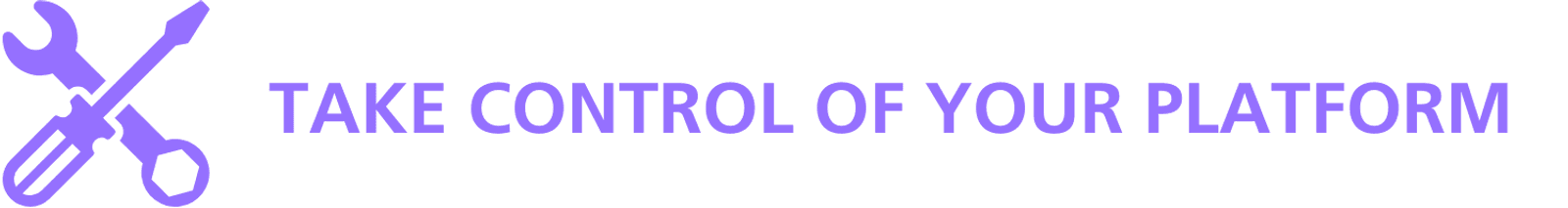 Control Your Platform — Instantly logo